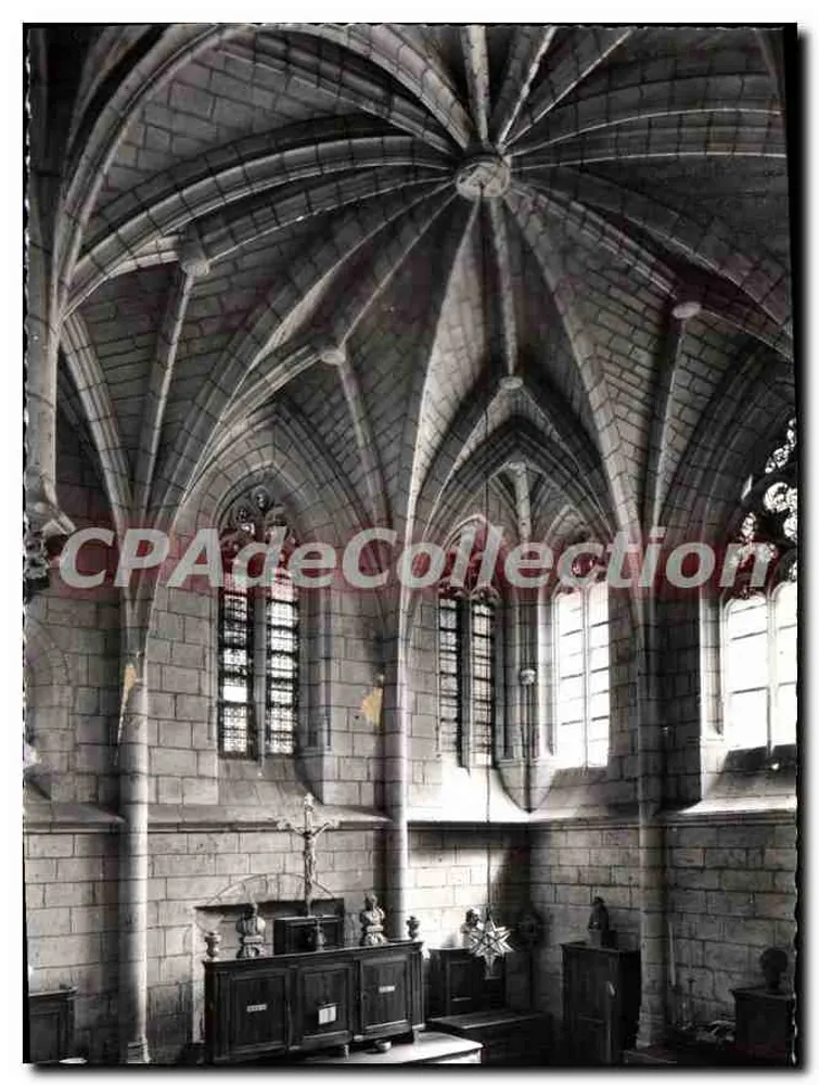 Interior da catedral de Saint-Nazaire em Béziers — editor: Éditions S.L. dos Irmãos Lumière - Lyon, n° 400.987 - Frente