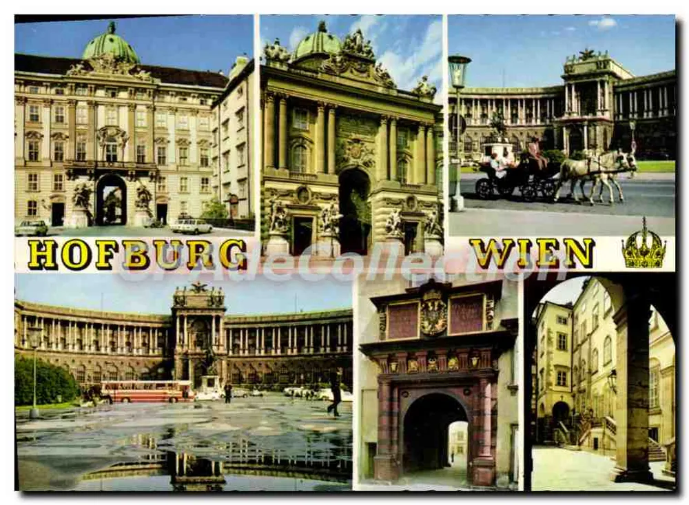 Hofburg Wien — Panoramablick — RAU-COLOR, Wien - Vorderseite