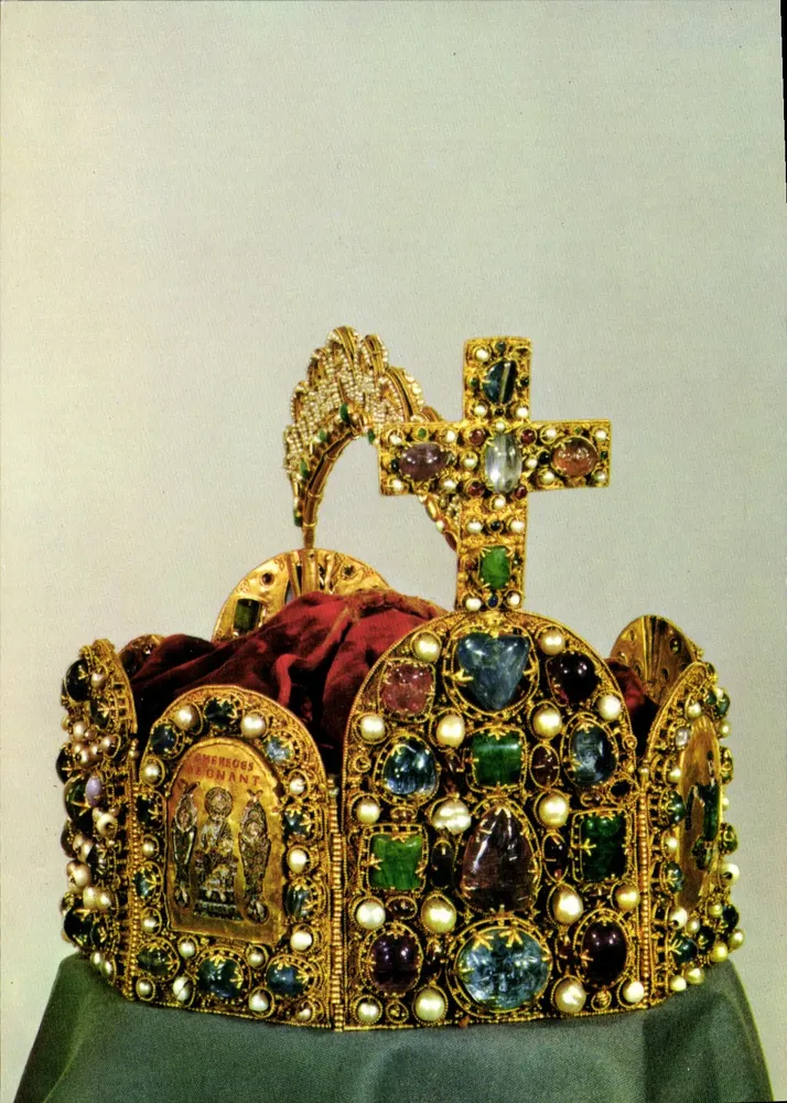 Krone des Heiligen Römischen Reiches — 962 (?) — Sammlung Meyer, n° 301 - Vorderseite