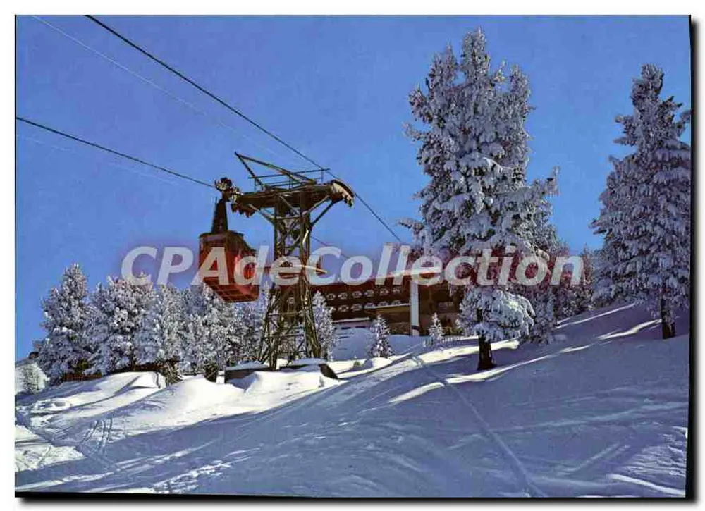 Patscherkofelbahn — com o Berghotel a 1960 m, Tirol — Troler Kunstverlag Chizzaul - Frente
