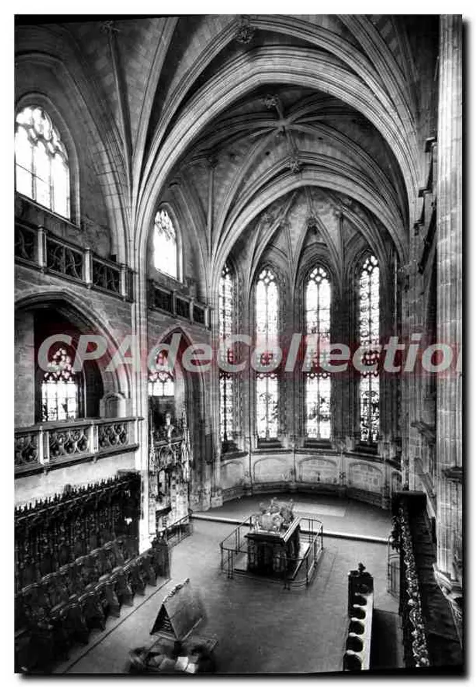 Bourg-en-Bresse (Ain) — Kerk van Brou, de koor — Service Commercial Historiques, Parijs - Voorkant