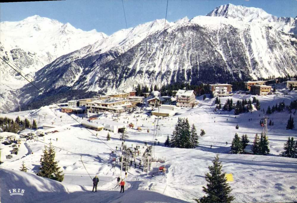 Courchevel — Allgemeiner Blick von den Loze-Pisten — Lumicap - Vorderseite