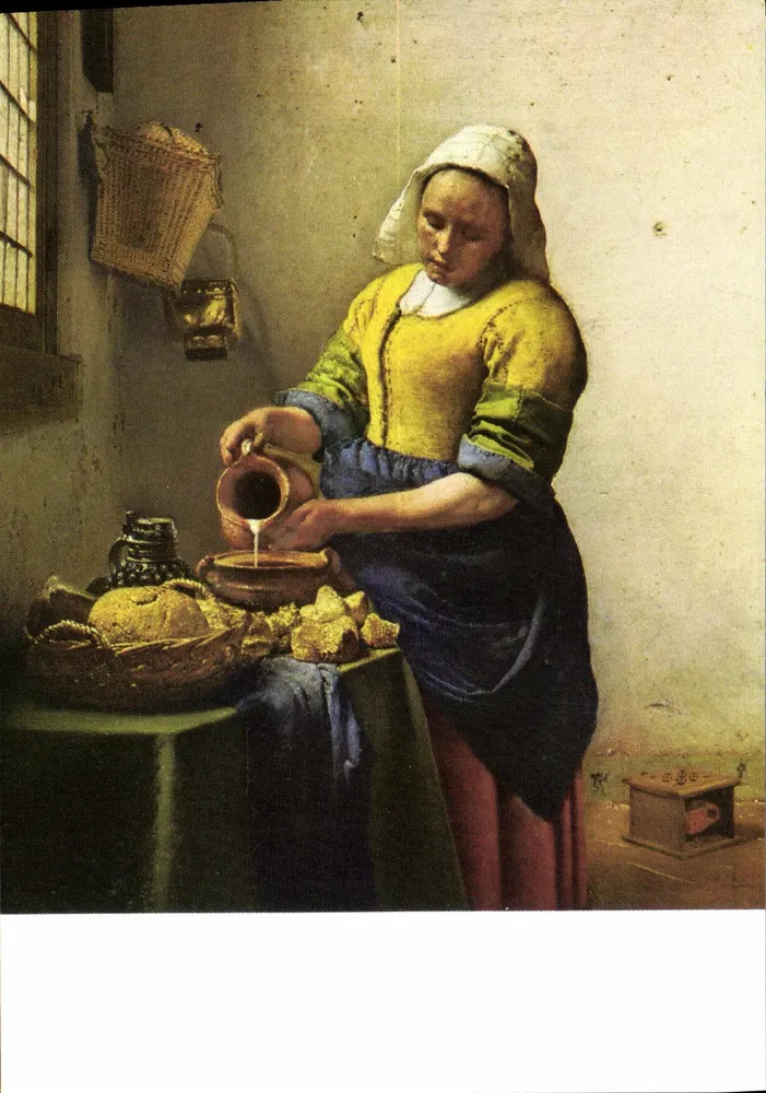Die Köchin — Johannes Vermeer (1632-1675) — Rijksmuseum Amsterdam - Vorderseite