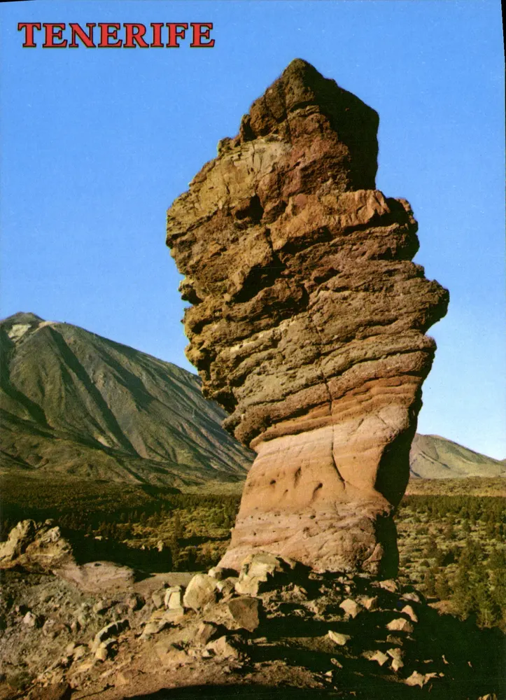 Roque Cinchado — Tenerife — Bộ sưu tập García y Correa, n° 3035 - Mặt trước