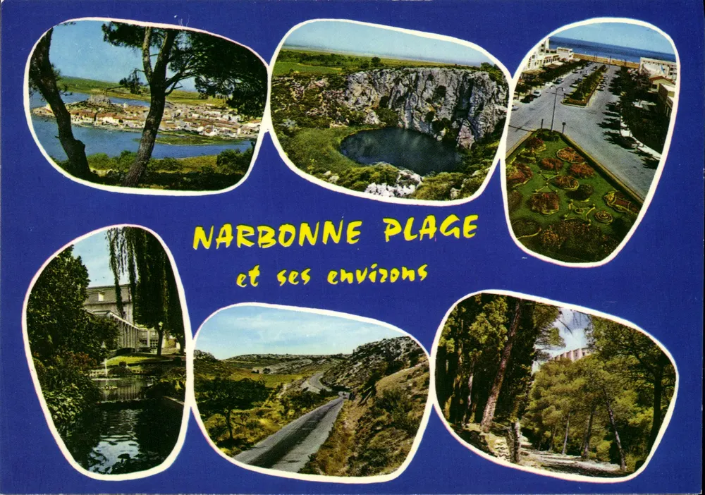 NARBONNE PLAGE und Umgebung — Gesellschaft der Ansichtskarten APA-POUX, ALBI — n° 11100-S.3 - Vorderseite