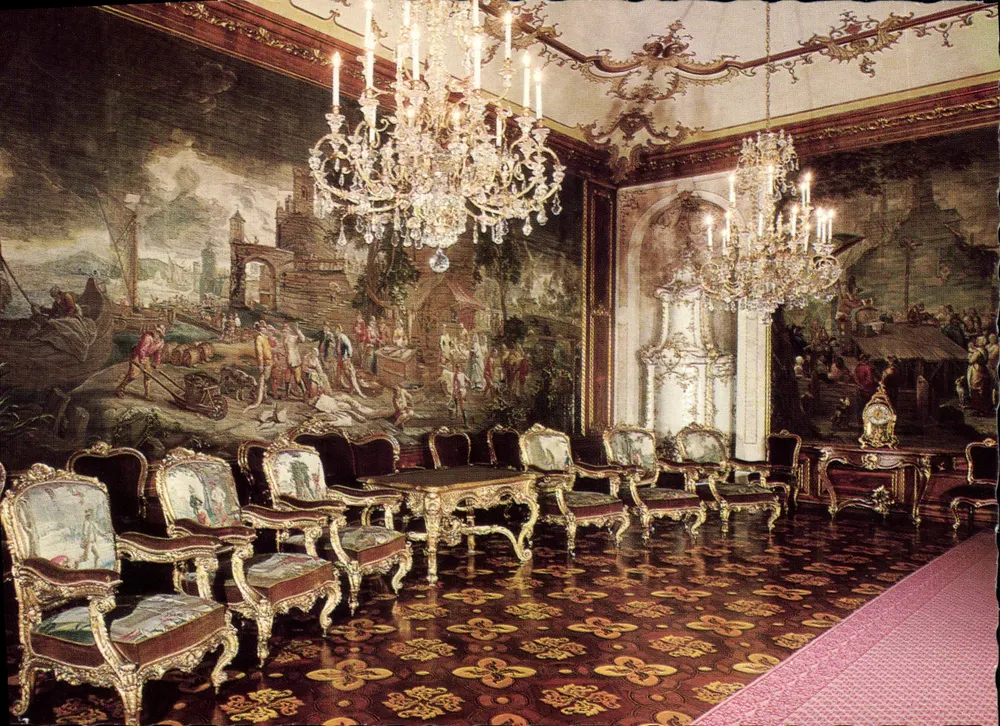 Sala dei Gobelins — Castello di Schönbrunn — CPAdedeCollection - Recto