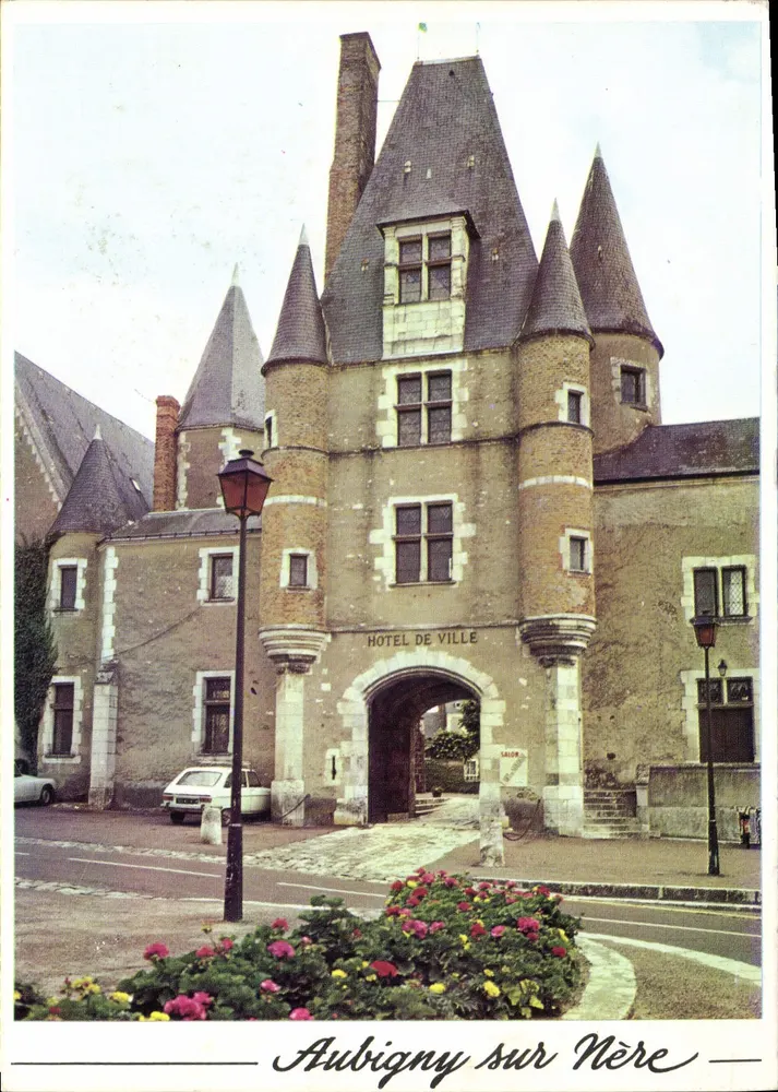 Rathaus — Aubigny-sur-Nère — Verlag Les Éditions Nivernaises - Vorderseite