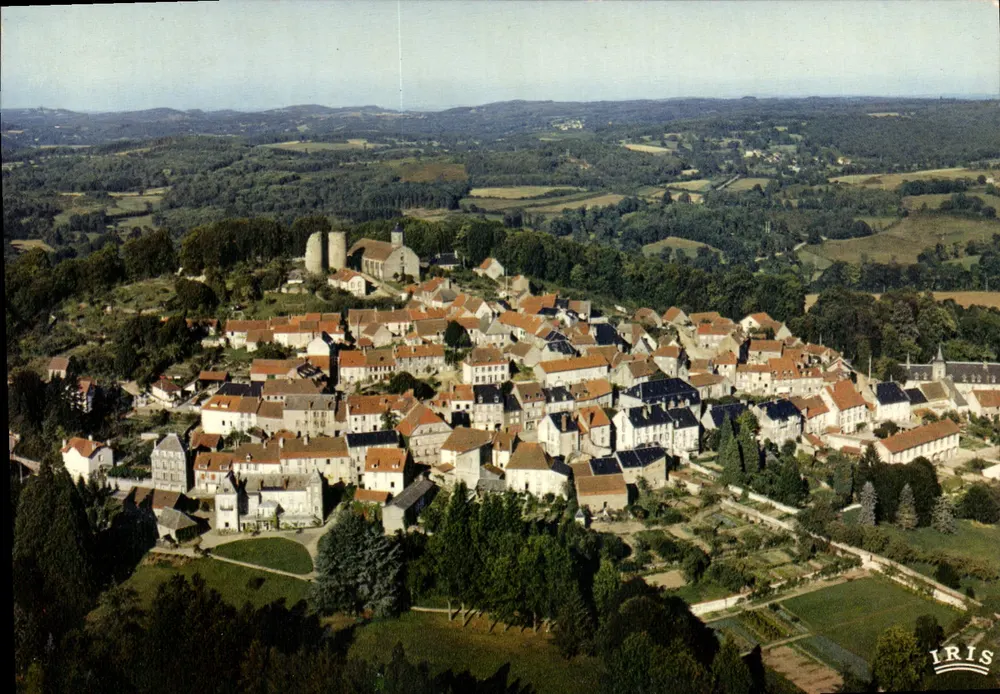 Crocq — Widok z powietrza — Wydawnictwo Diplomate - Awers