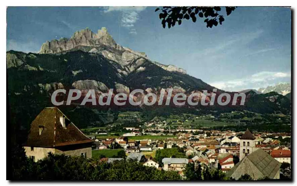 Sallanches (Haute-Savoie) — Übersicht und die Aiguilles de Warenz — Compagnie des Arts Photomécaniques - Vorderseite