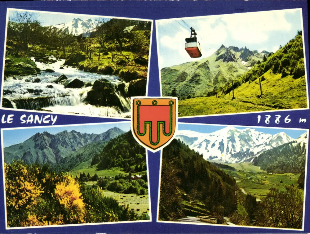 Le Sancy — vista panorâmica — Éditions du Lys - Frente
