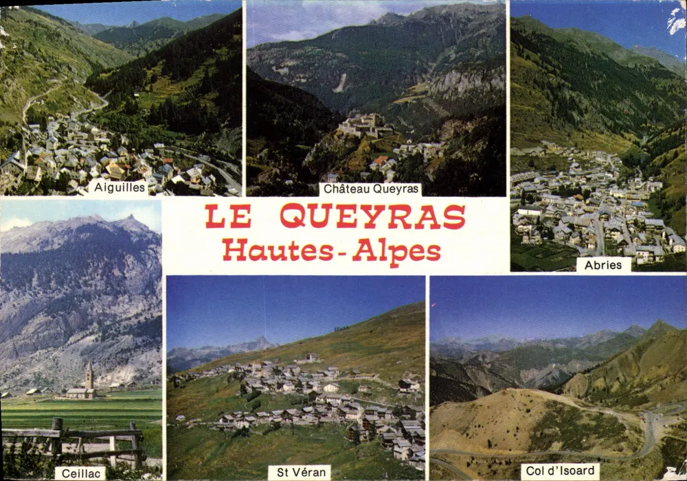 Le Queyras — Hautes-Alpes — editor não visível - Frente