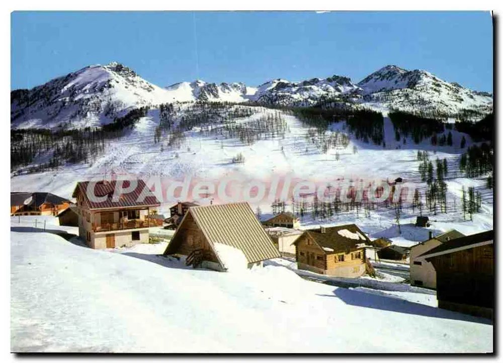 Montgenèvre (Alpes Altas) — altitude de 1860 a 2800 m — Édition Cellard Bron - Frente