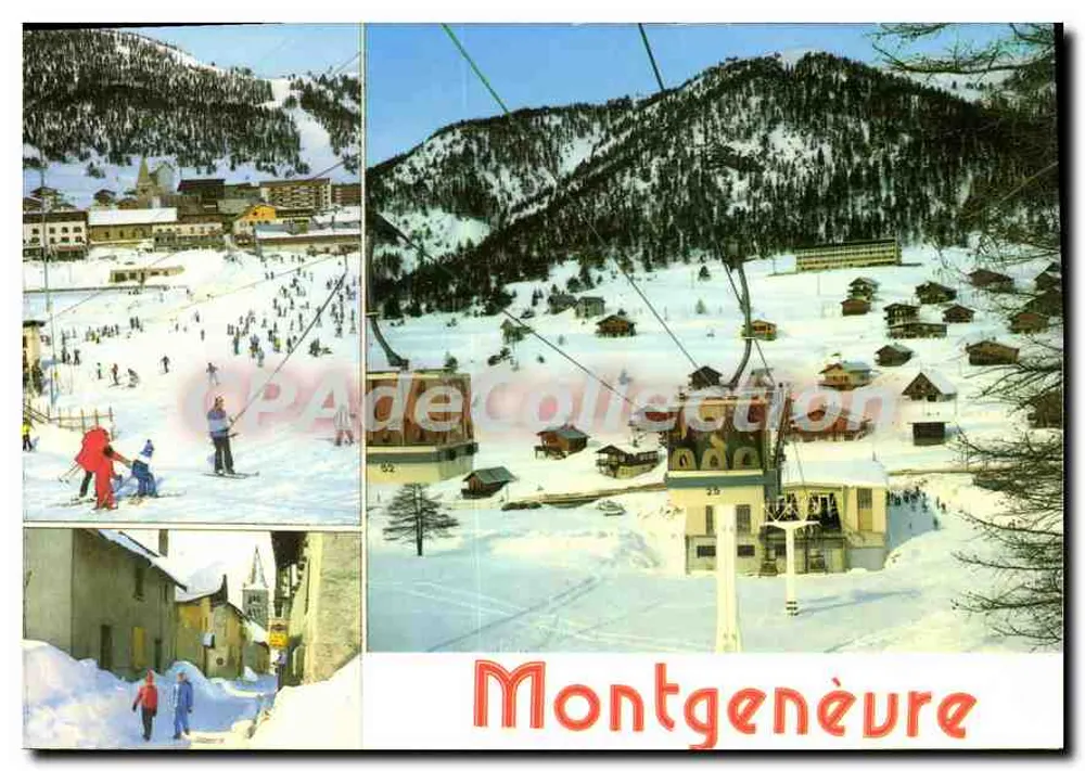 Montgenèvre — estação de esqui — Éditions CELLARD - Frente