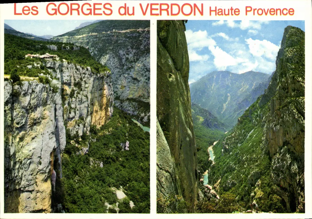 Die Gorges von VERDON — Haute Provence — PHOTOQUITY Editions - Vorderseite