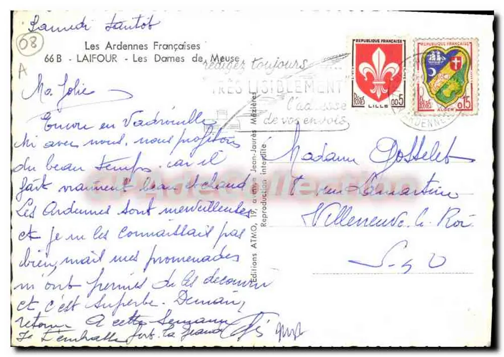 See im grünen Gebirge — Éditions ATMO, n° 68 - Rückseite