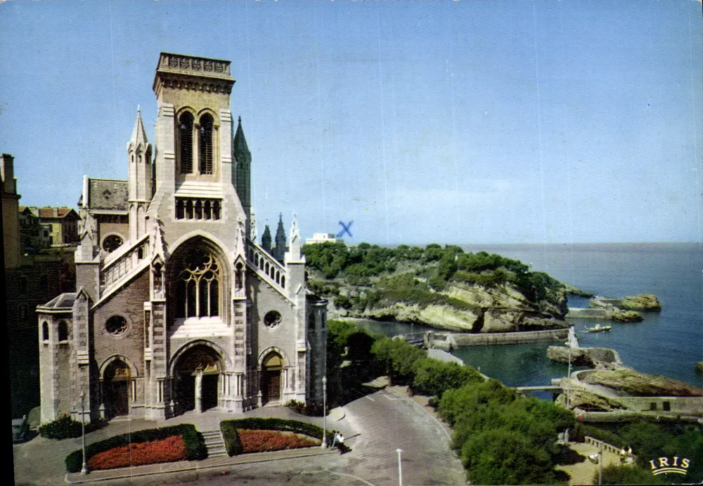 Igreja de Santa Eugênia — Biarritz — editor IRIS - Frente