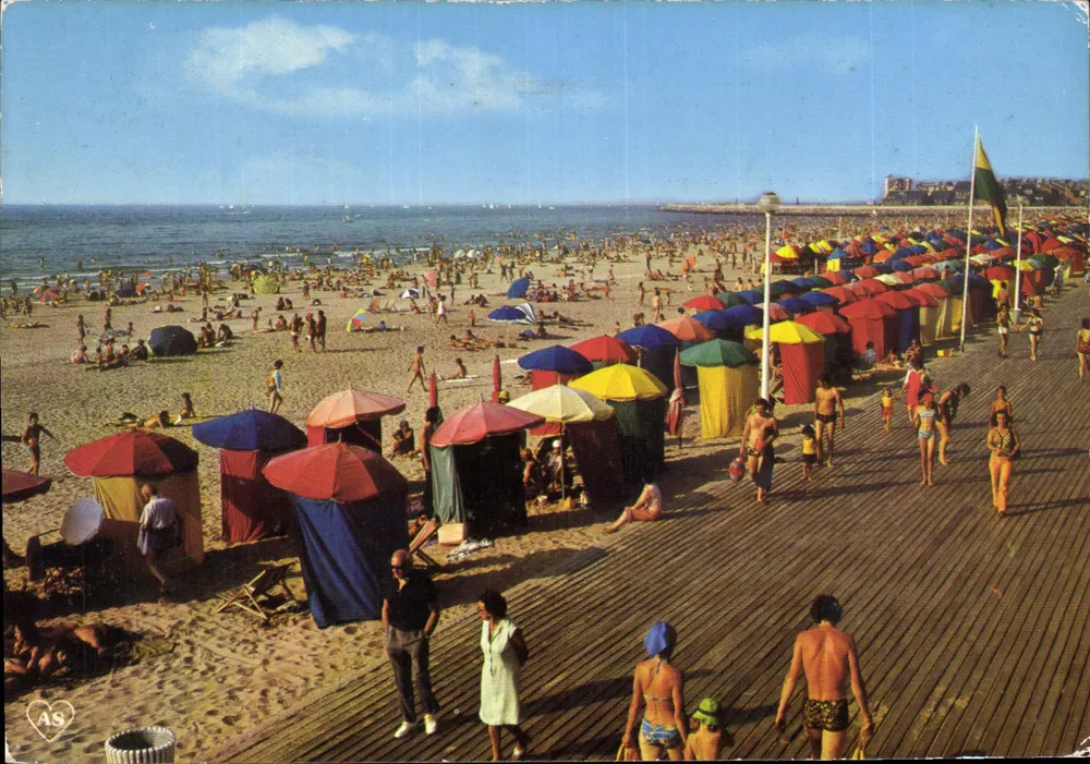 La Plage Fleurie — Deauville (Calvados) — ARTAUD Frères - Vorderseite