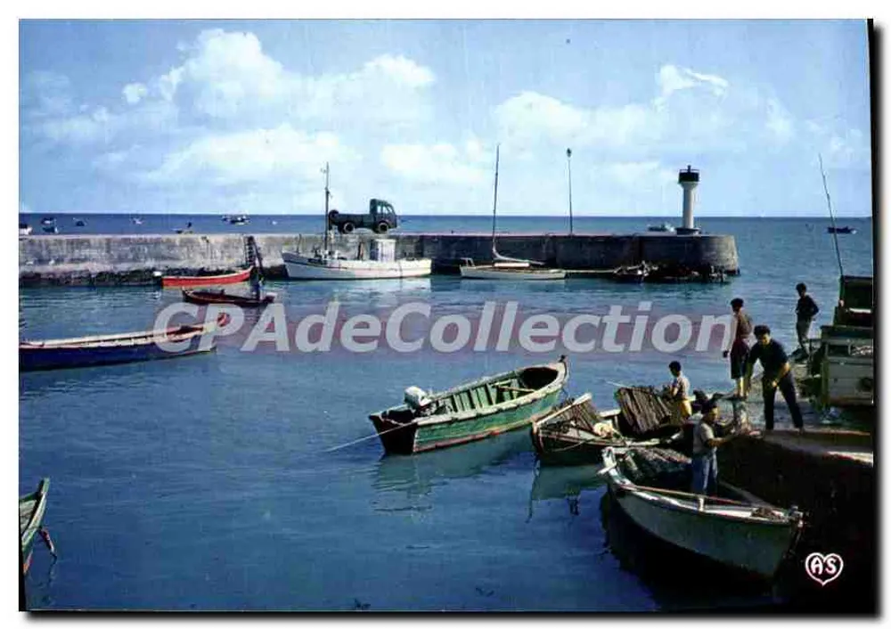 Port de Rivedoux — vue du port et de la jetée — éditeur ARTAUDID & CARQUEFOU - Vorderseite