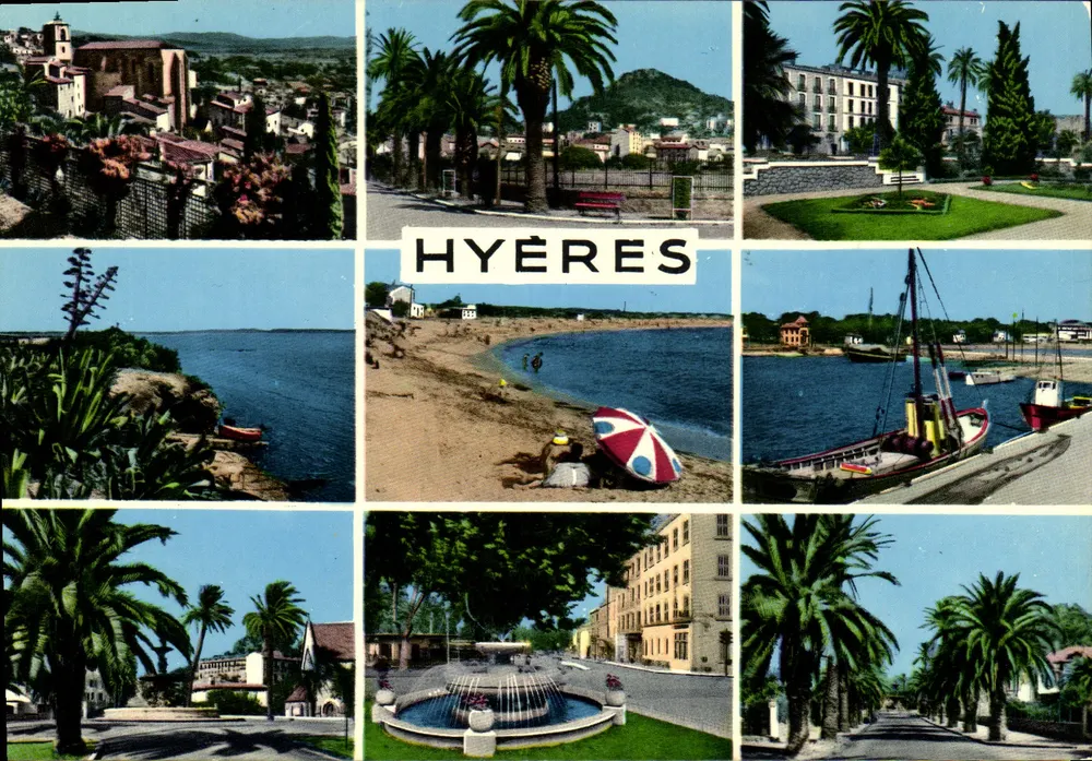 Hyères — panoramische uitzicht — Uitgaven RICC - Voorkant