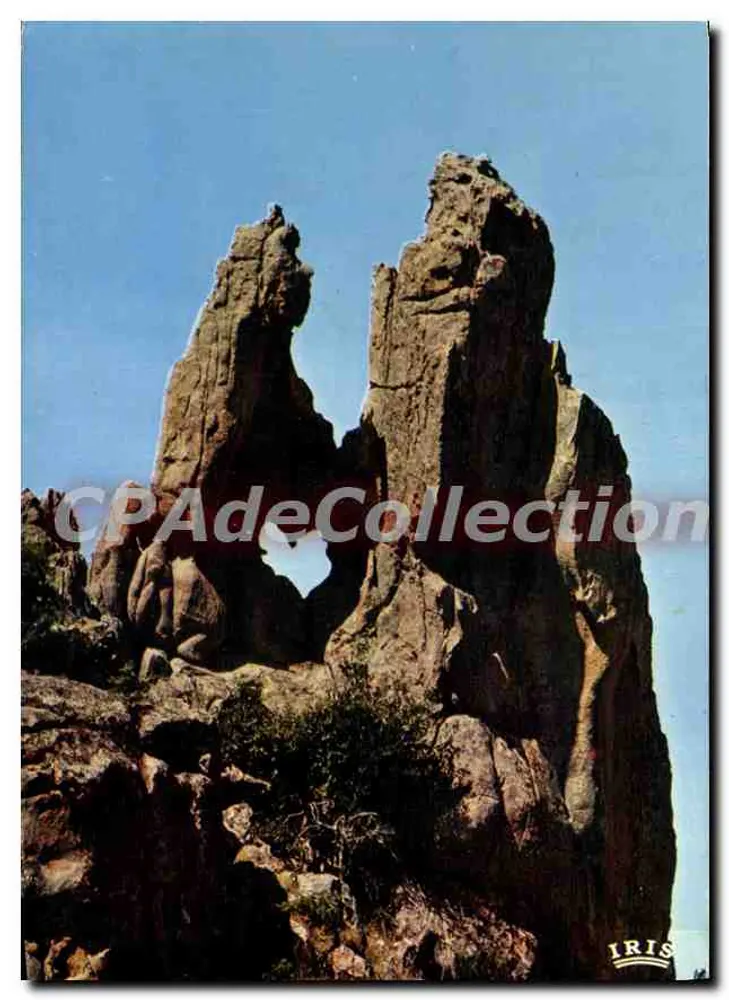 Les Calanche de Piana — "Le cœur" des Calanche — Éditions "La Grappe" - Vorderseite