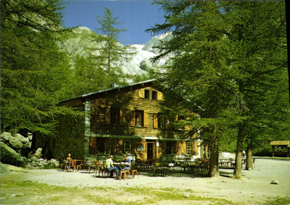 Le Pré de Mme Carle — chalet alpin avec vue sur le Glacier Blanc — Éditions F. Francou - Vorderseite
