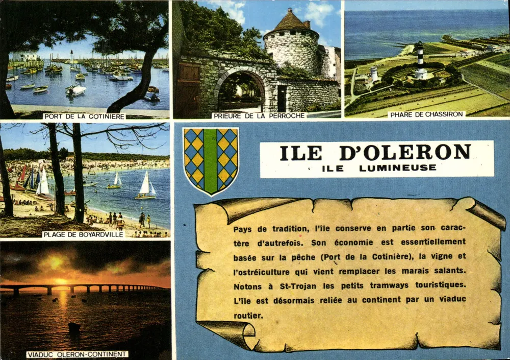 Ilha de Oléron — Ilha Lumineuse — editor Artaud, n°333 - Frente