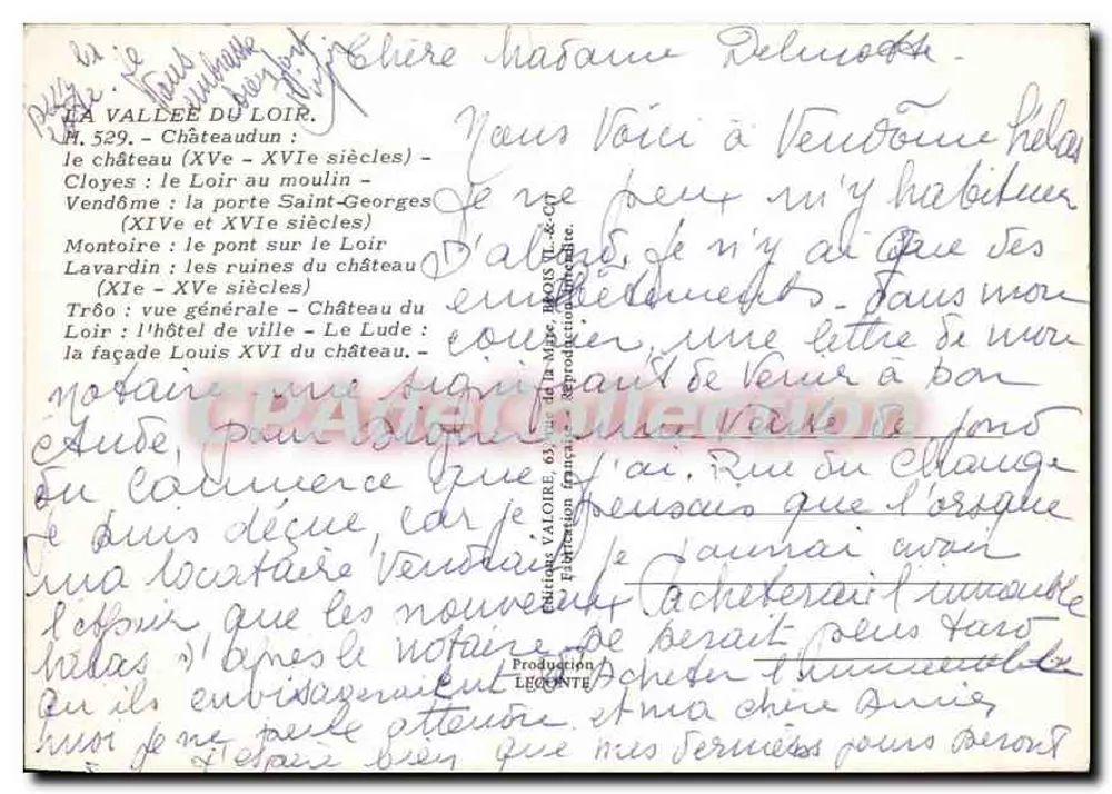 लोइर घाटी — किले और गांव — एडिशन वैलोइर - पीछे