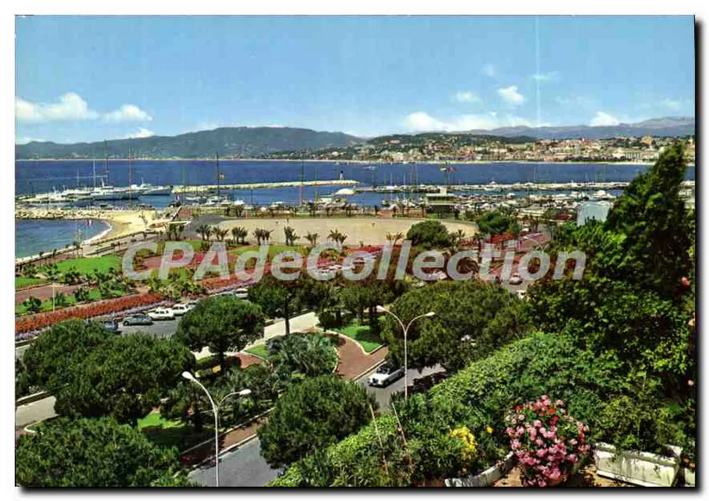 Cannes — Vista geral do porto — CPAdeCollection - Frente