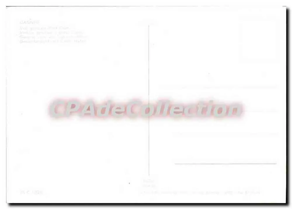 Cannes — Vista geral do porto — CPAdeCollection - Verso