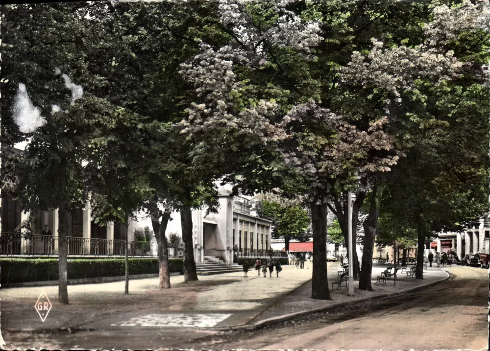 Plombières-les-Bains — Les Promenades et le Casino — Éditions Géhoir, n°314 - Frente