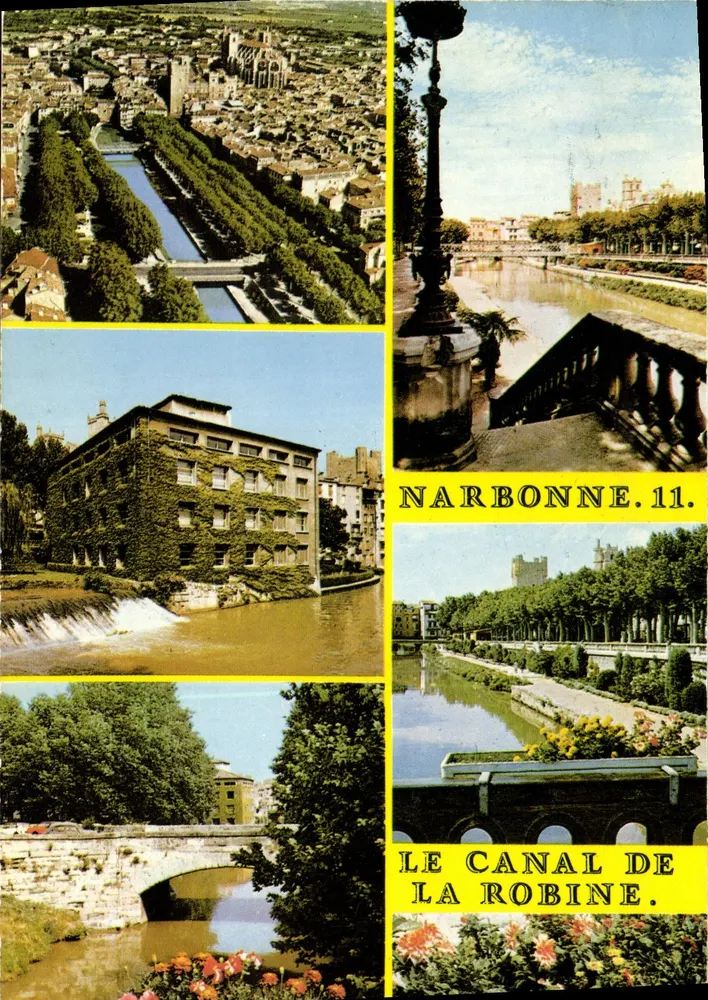 NARBONNE — Der Robine-Kanal — Éditions SL, n°11 - Vorderseite