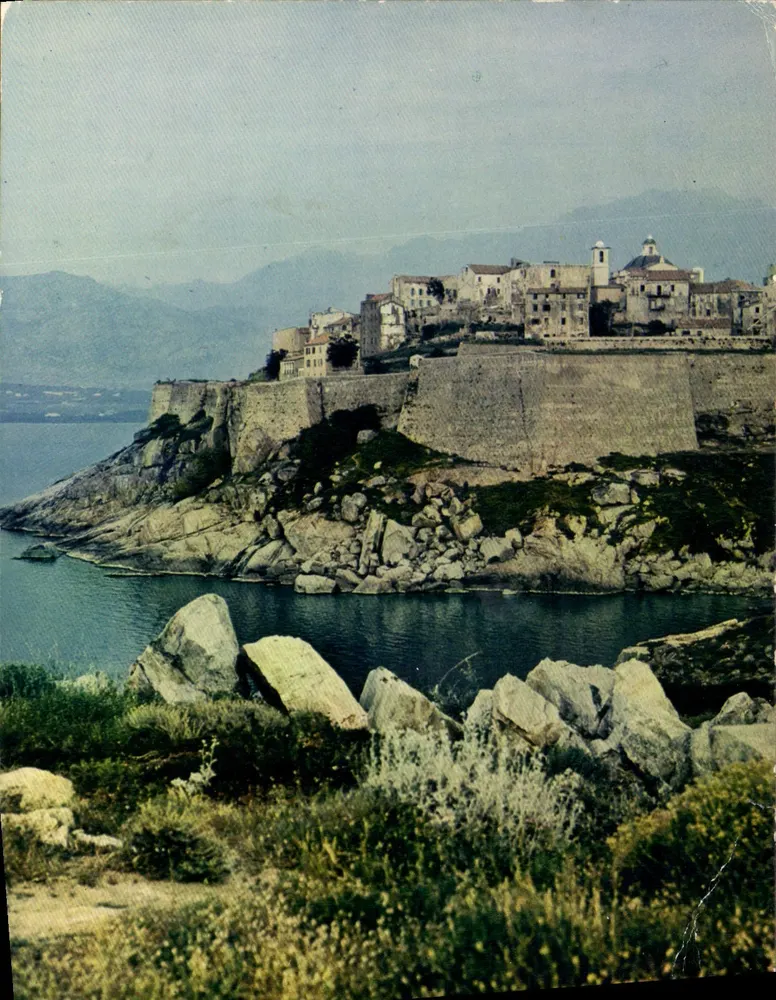 Calvi — Die Zitadelle — Comber Imprimeur - Vorderseite