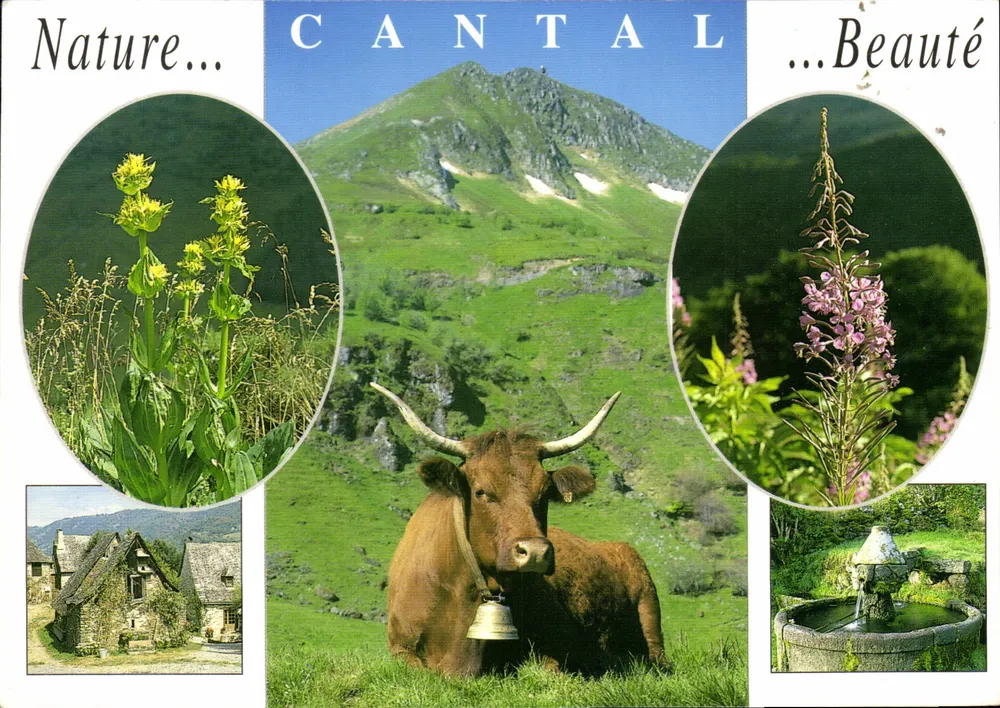 Cantal — Natureza... Beleza — Éditions Bos - Frente