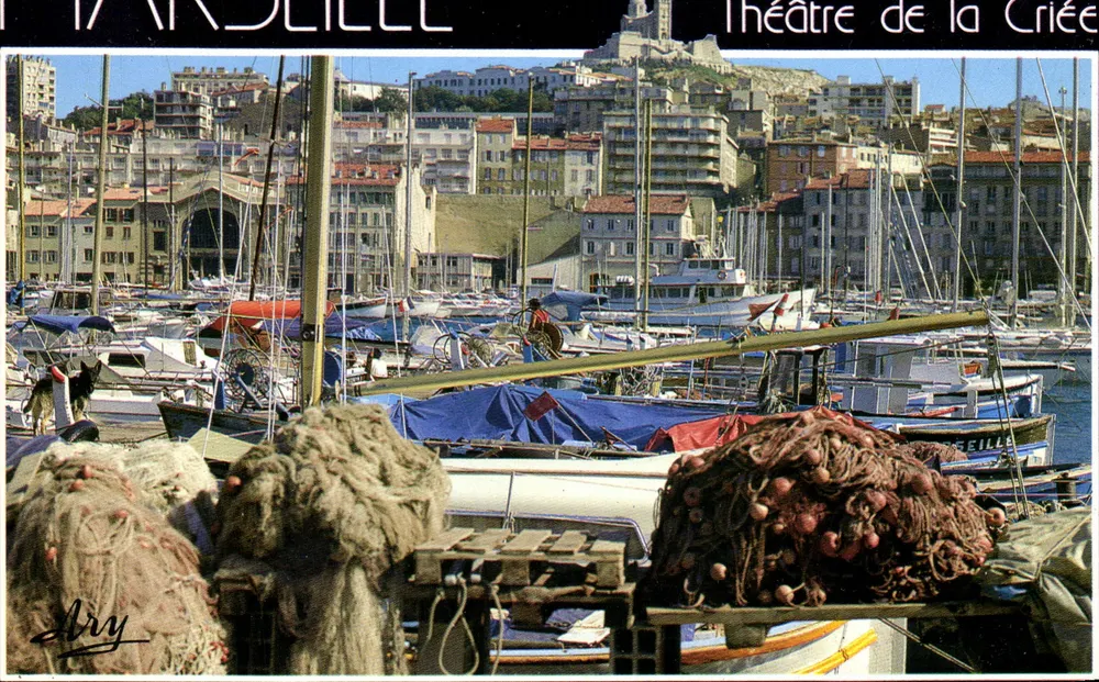 Marseille — Alter Hafen - Theater de la Criee — Edition TARDY - Vorderseite