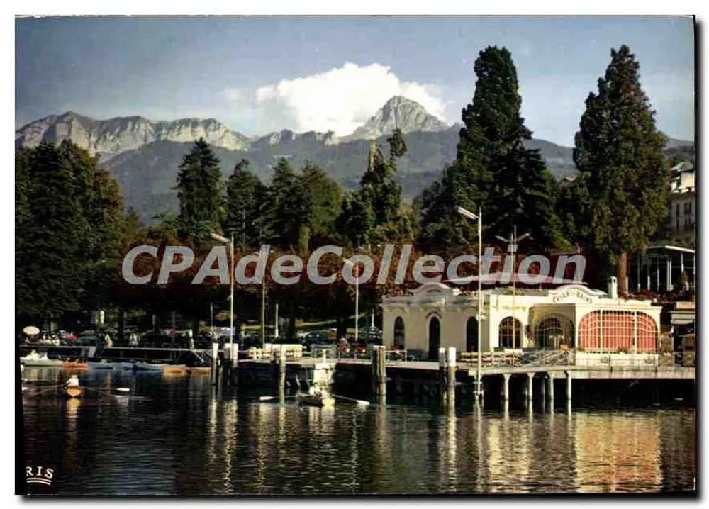 Evian-les-Bains — Der Steg und die Dent d'Oche — Mexichrome - Vorderseite