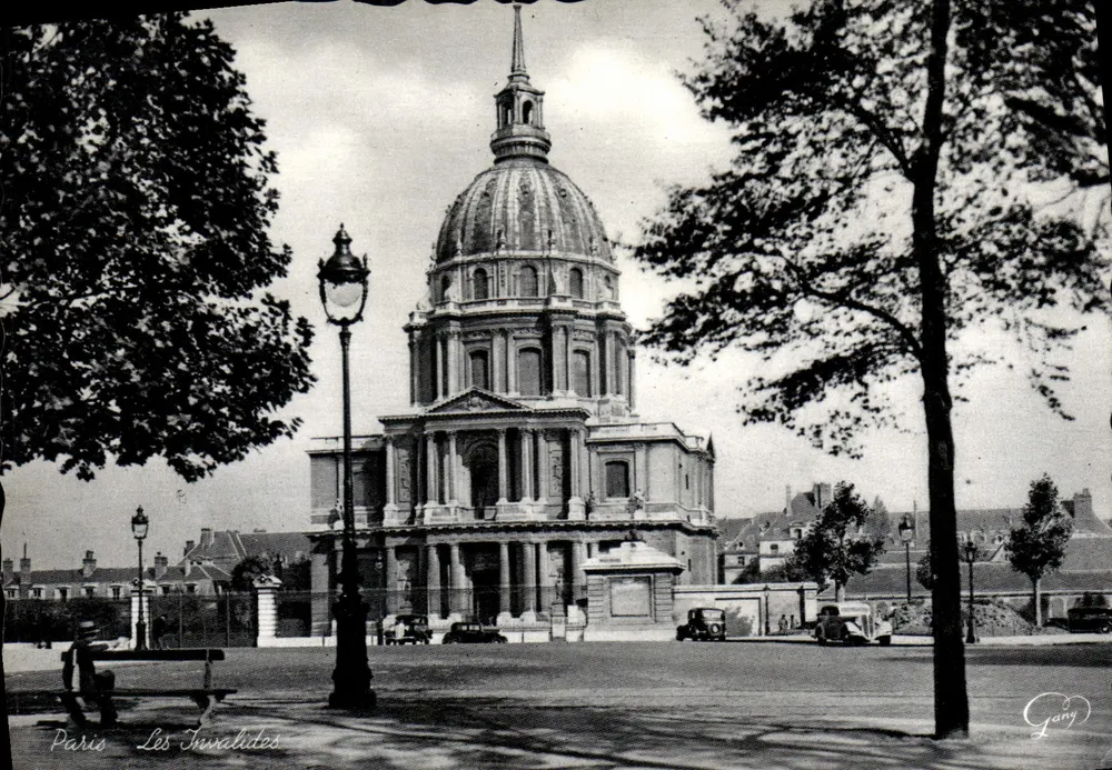 Paris - Les Invalides — vue de la dôme — Gany - Recto