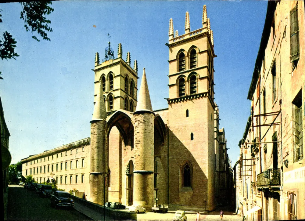 Montpellier — Catedral São Pedro — Edições Jean-Jaurès - Frente
