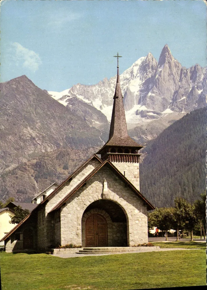 Chapelle du Pran — Mont-Blanc (3754 m.) — Éditions IANSOI - Recto