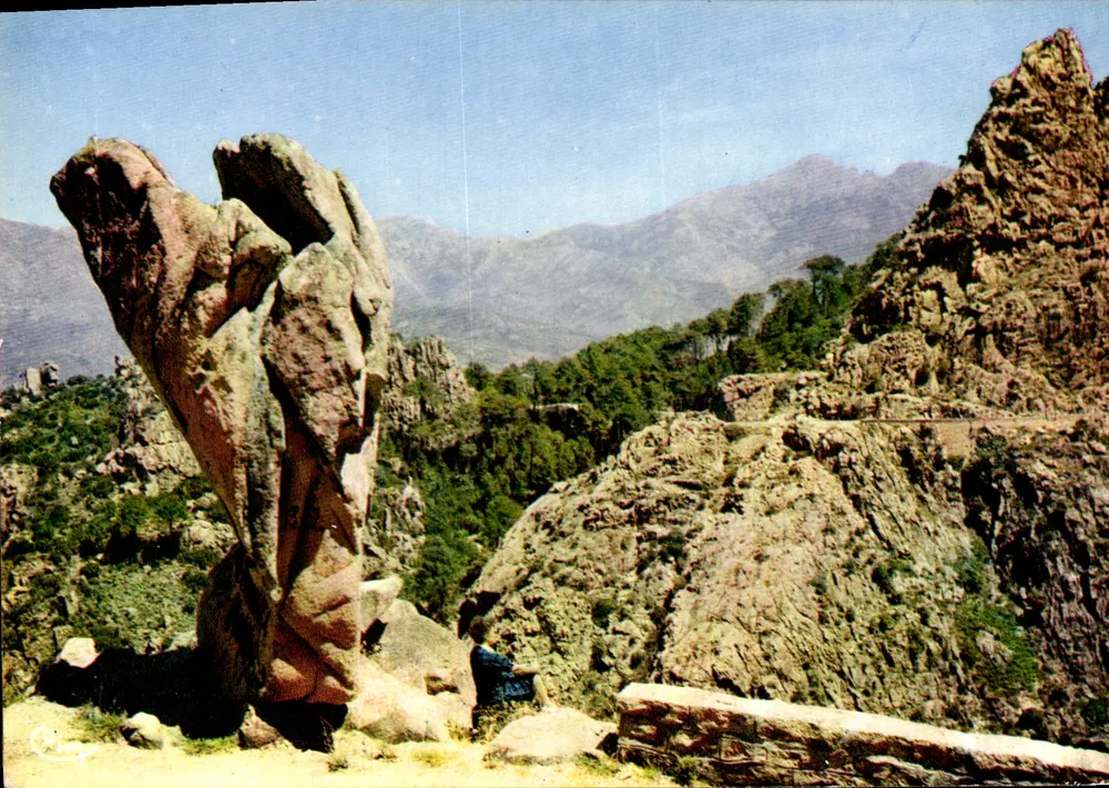 Calanche de Piana — Korsika — Verlag Helio, Nr. 7 - Vorderseite