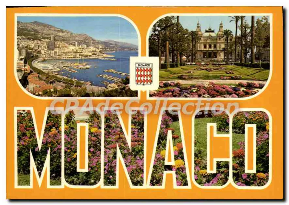 Monaco — Vista generale del Casinò — Edizioni CILLETТА - Recto