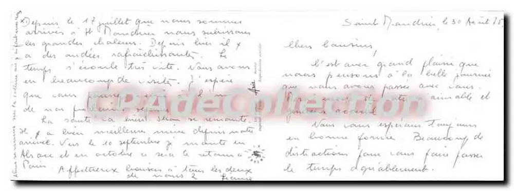 Vista aérea de Toulon — editor desconhecido, número de série não visível - Verso