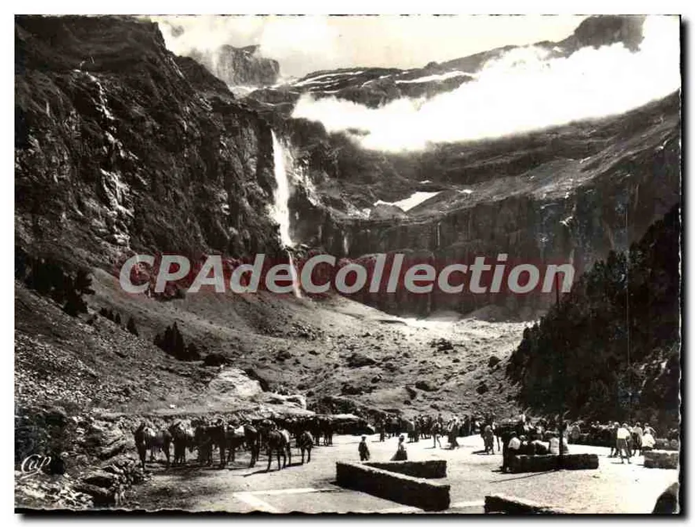 Gavarnie — Ansicht vom Hotel-Terrassenbereich — CPAdeCollection - Vorderseite