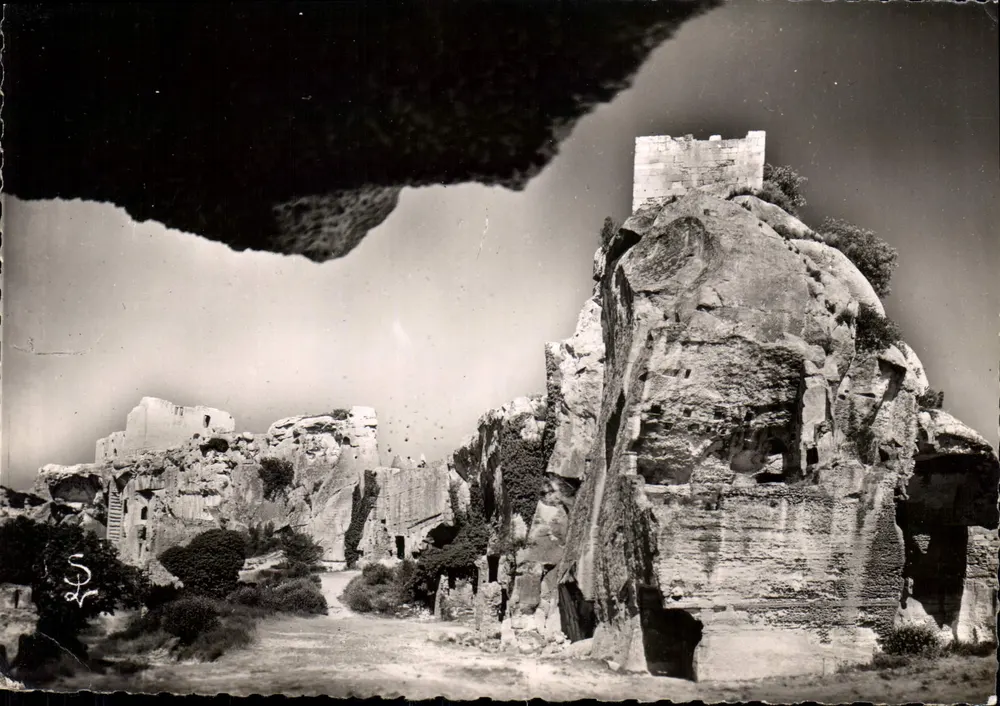 Les Baux-de-Provence — Das Schloss und seine Ruinen — Éditions S.L. n°10775 - Vorderseite