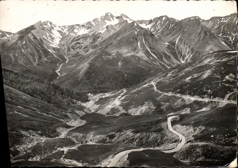 Die Route der Grossen Alpen — Pass d'Allos (B.-A.) H. 2250 m — Wiedergabe verboten - Vorderseite