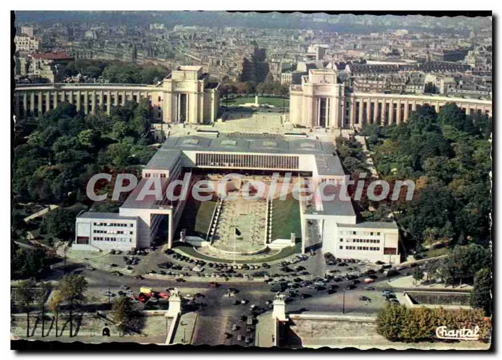 Palace of Chaillot — aerial view — Chantal - Front