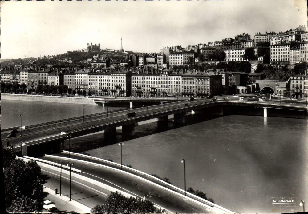 Pont de La Cigogne — Lyon — Éditions La Cigogne - Vorderseite