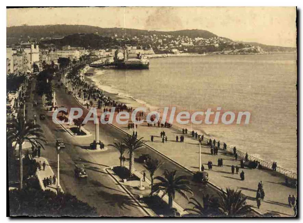 Vue da promenade dos Ingleses em Nice — editor Photos d'Art Lucarelli, Nice - Frente