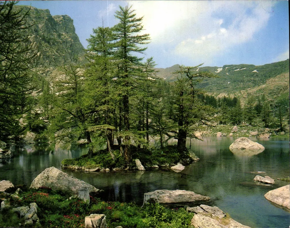 Grüner See von Fontanalbe — Tal der Wunder (Alpes-Maritimes) — La Carterie Alpine, Nice - Vorderseite