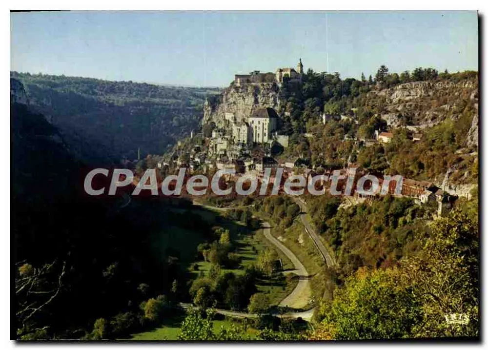Roc-Amadour (Lot) — Lieu de pèlerinage, célèbre dès le Moyen Âge — Éditions Modernes « Théodjac », Limoges - Recto