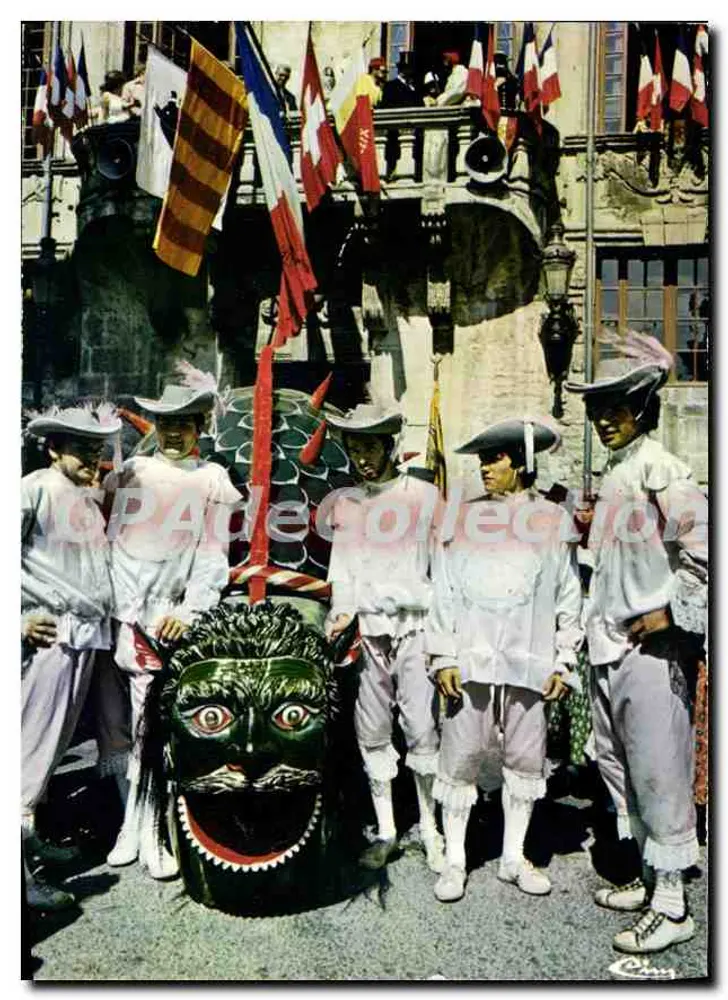 Tarascon — Feste der Tarasque — Verleger Combier - Vorderseite